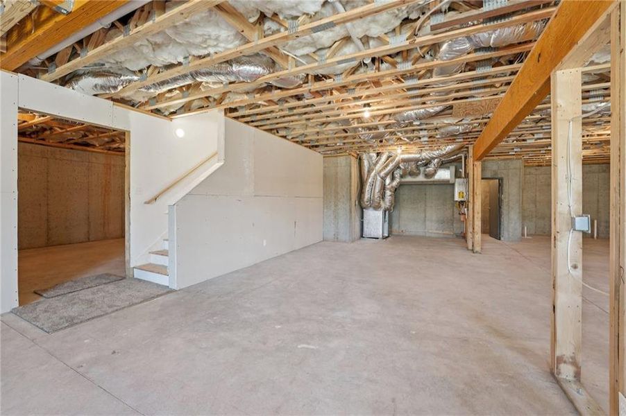 In-progress construction of a new home in , Canton, GA (Image 77).