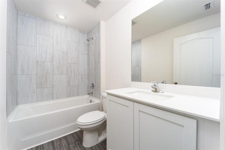 Furnished interior view inside a new home in Gum Lake Preserve, Lake Alfred (Image 11).