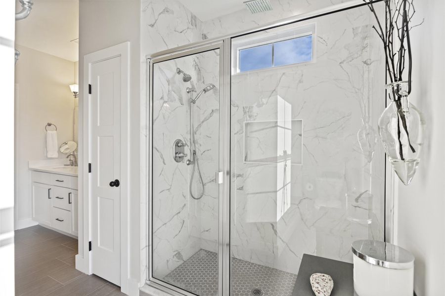 Furnished interior view inside a new home in , Meggett (Image 13).