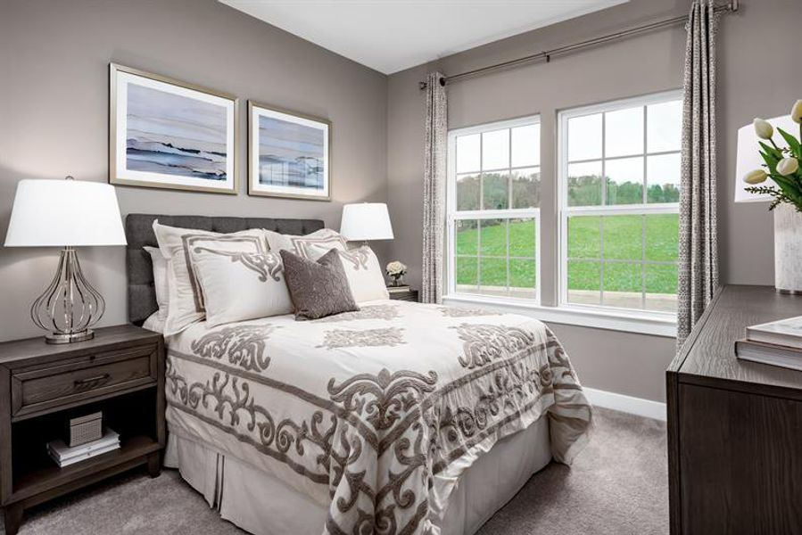 Representative furnished interior of a home built from the Alberti Ranch by Ryan Homes in Albemarle, Hertford (Image 6).