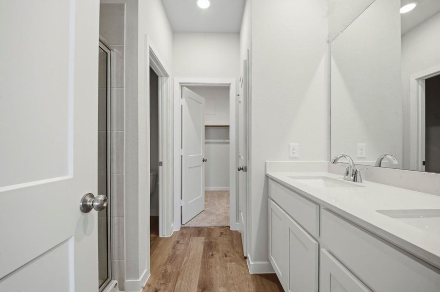 Furnished interior view inside a new home in Barrett Crossing, Crosby (Image 7).