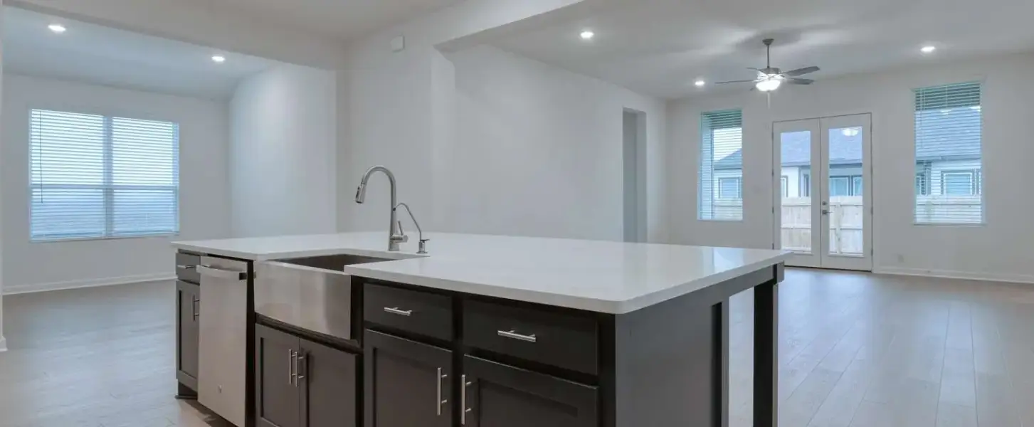 Representative furnished interior of a home built from the Blanco by Ashton Woods in Saddlebrook Ranch, Schertz (Image 8).