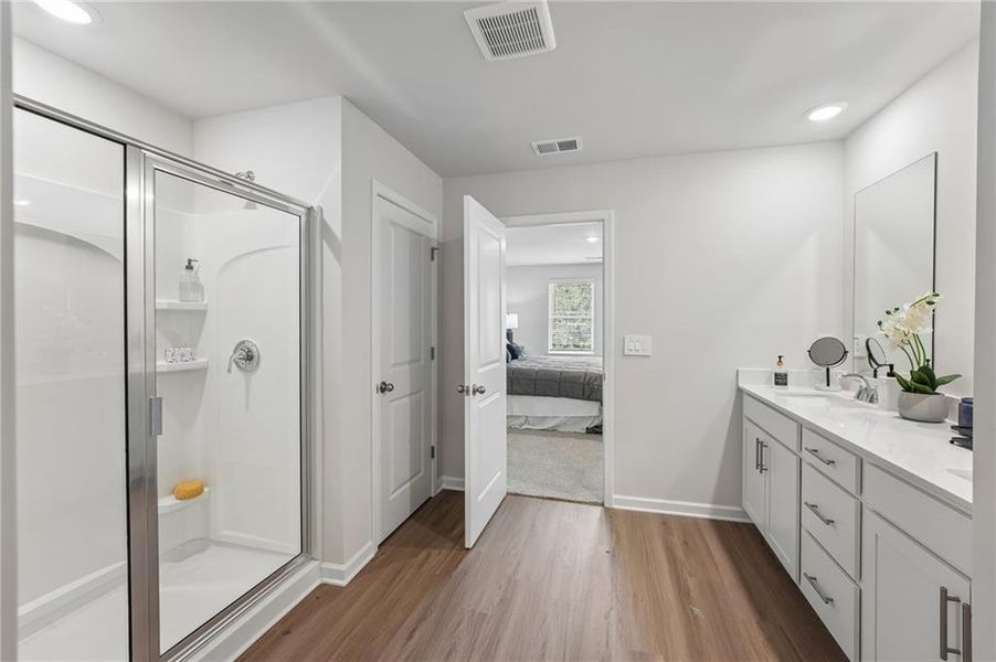 Furnished interior view inside a new home in Manning Mill, Adairsville (Image 41).