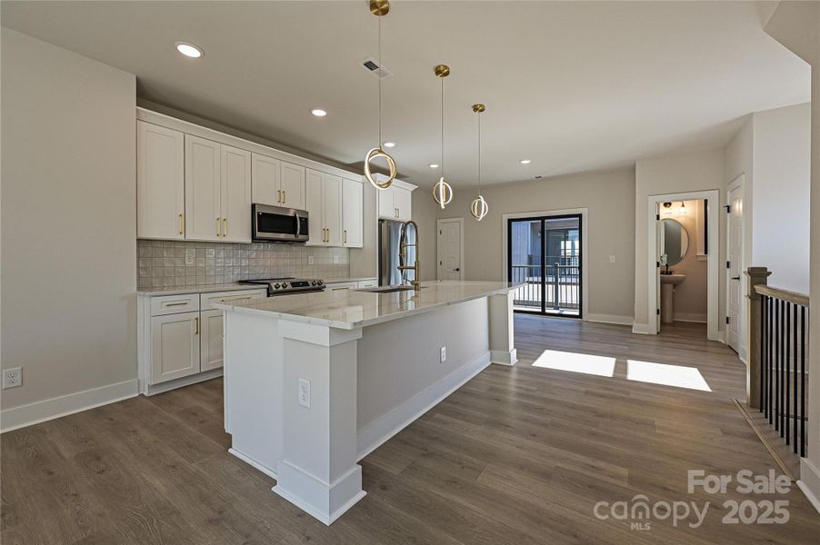 Furnished interior view inside a new home in , Charlotte (Image 13). Furnished interior view inside a new home in , Charlotte (Image 13).