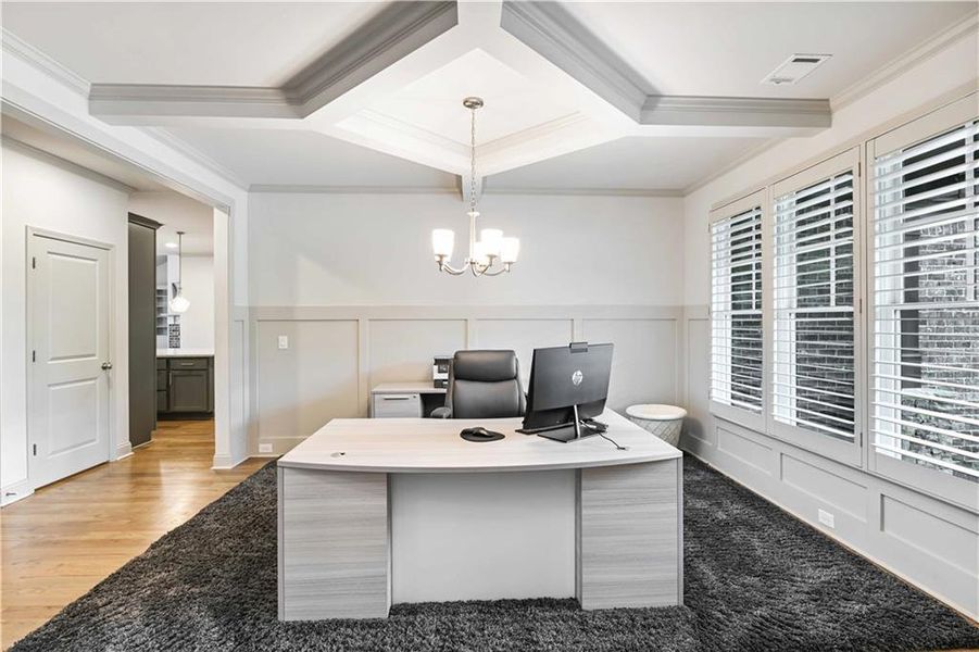 Furnished interior view inside a new home in , Auburn (Image 66).