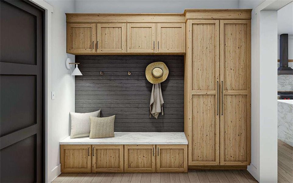 Furnished interior view inside a new home in , Marietta (Image 19).