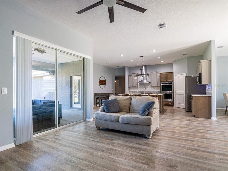 Furnished interior view inside a new home in , Dunnellon (Image 3).