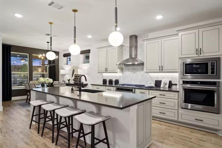 MODEL HOME images may NOT be consistent with the finished product.