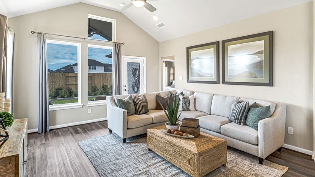 Representative furnished interior of a home built from the Portsmouth by Taylor Morrison in Ryehill, Rosenberg (Image 12). Representative furnished interior of a home built from the Portsmouth by Taylor Morrison in Ryehill, Rosenberg (Image 12).