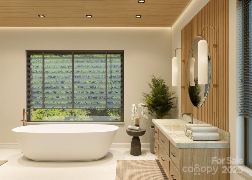 Furnished interior view inside a new home in , Arden (Image 15).