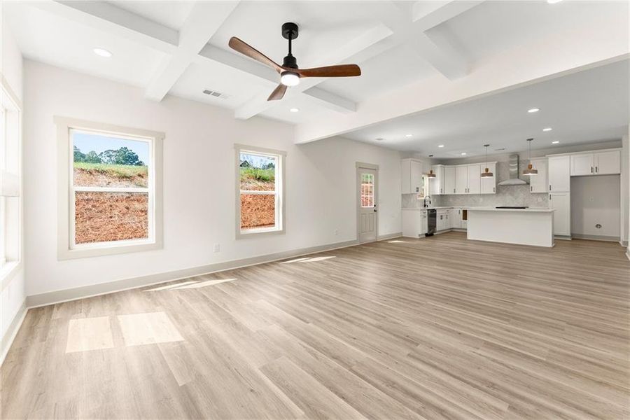 Spacious, unfurnished interior of a new home in , Clarkesville (Image 14).