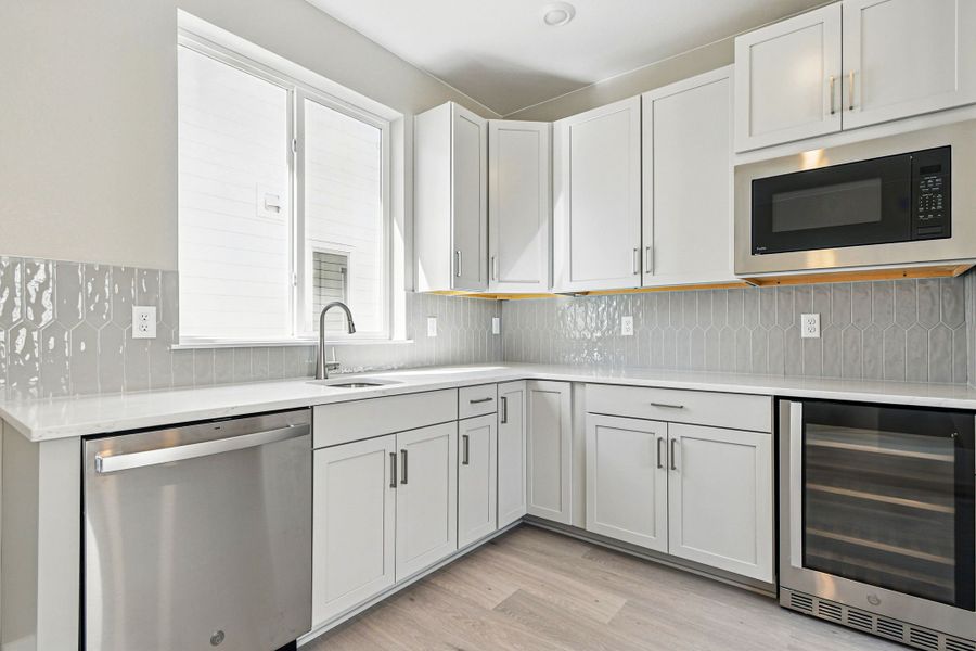 Furnished interior view inside a new home in Trailstone, Arvada (Image 18).