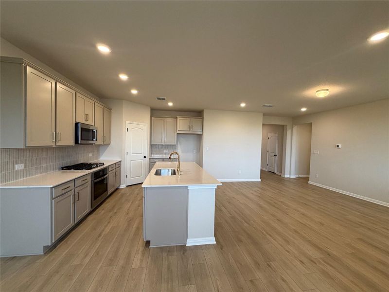 Furnished interior view inside a new home in Willow Springs, Buda (Image 5). Furnished interior view inside a new home in Willow Springs, Buda (Image 5).