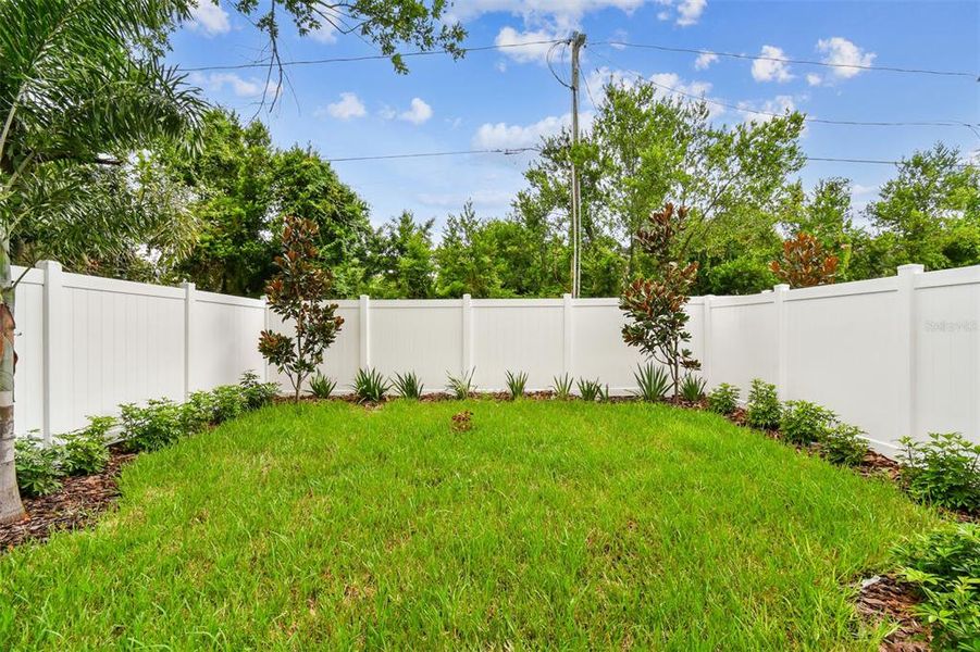 Exterior details and patio area of a home in , Tampa (Image 3). Exterior details and patio area of a home in , Tampa (Image 3).