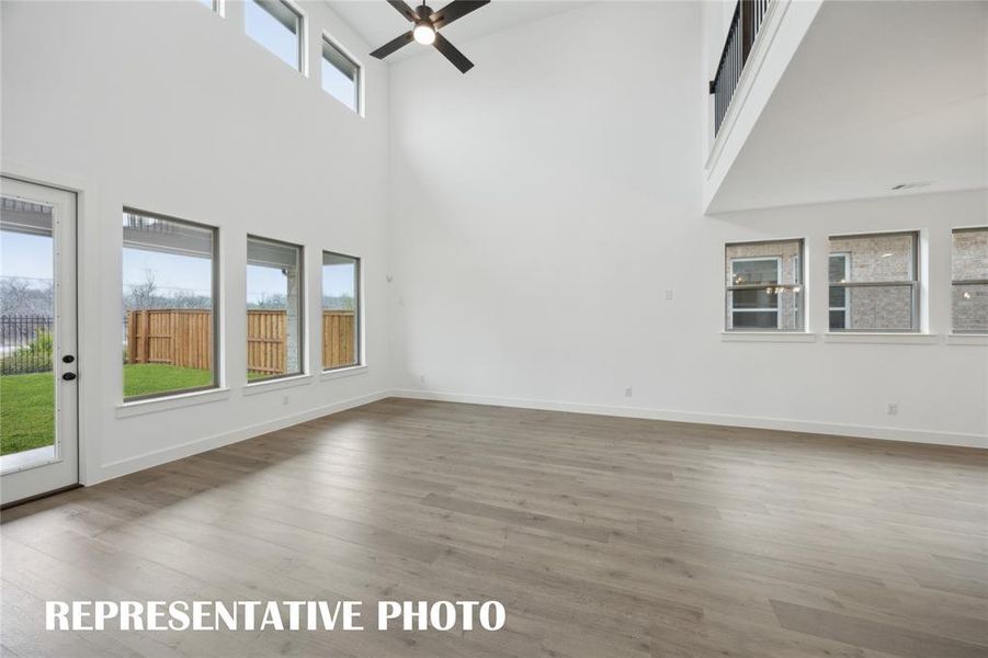 Your new light filled family room is spacious enough to host the entire family! REPRESENTATIVE PHOTO Your new light filled family room is spacious enough to host the entire family! REPRESENTATIVE PHOTO