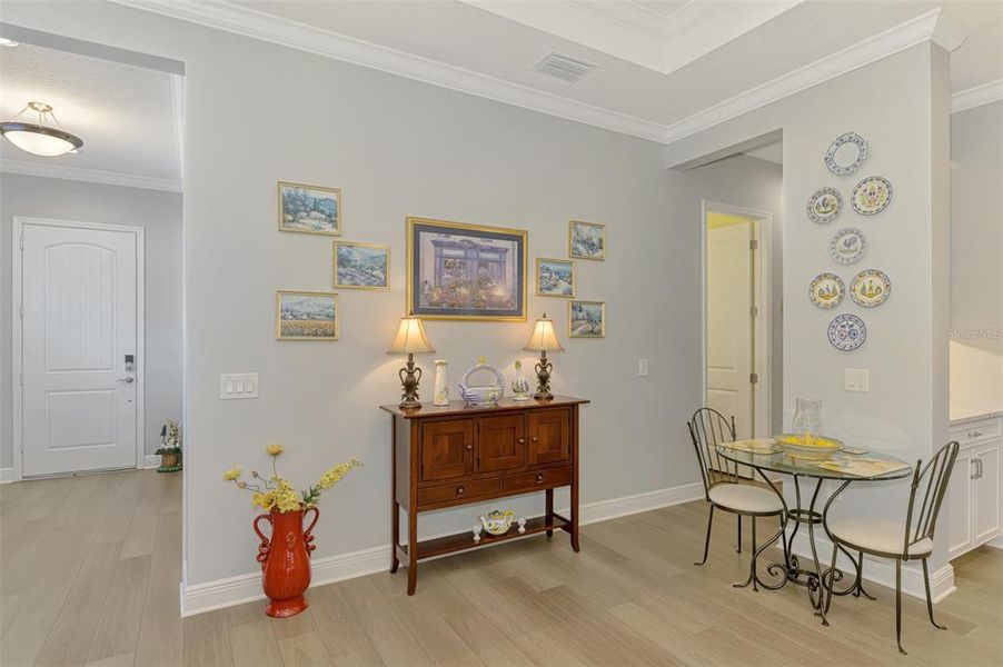 Furnished interior view inside a new home in , Venice (Image 13).