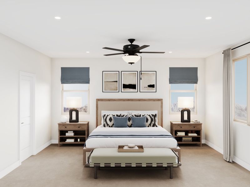 Representative furnished interior of a home built from the Ashford by Beazer Homes in Marbella at Windrose, Waddell (Image 6). Representative furnished interior of a home built from the Ashford by Beazer Homes in Marbella at Windrose, Waddell (Image 6).