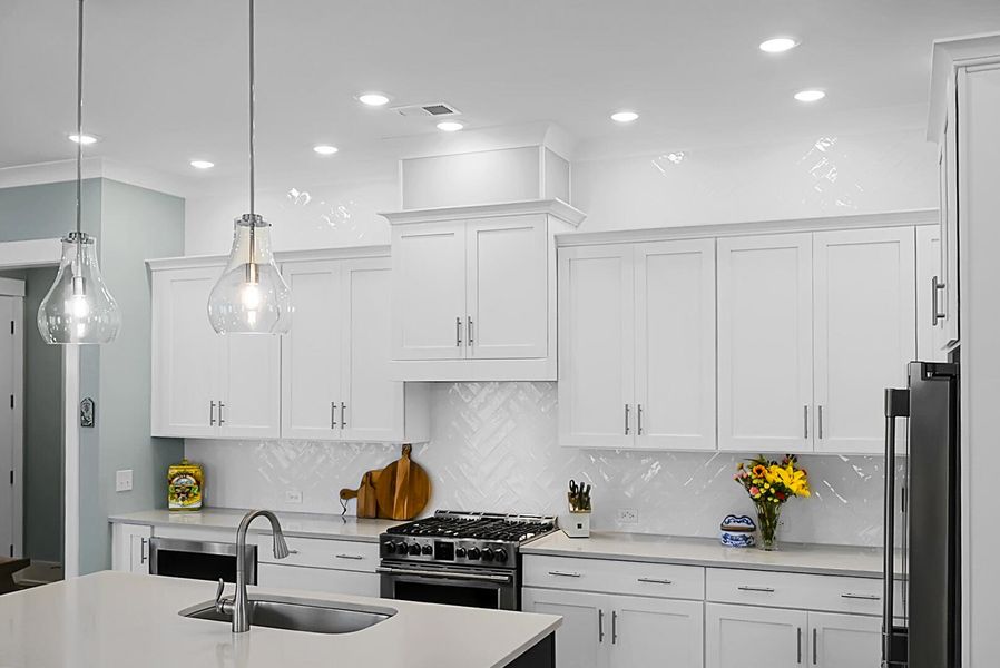 Furnished interior view inside a new home in , Summerville (Image 13).