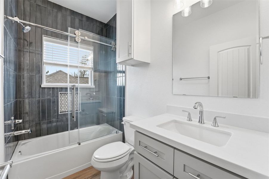 Furnished interior view inside a new home in , Houston (Image 12).