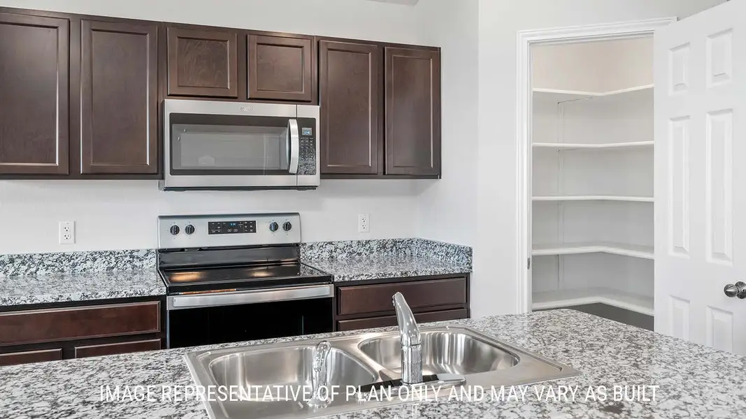 Close-up of interior finishes inside a home in Pecan Creek, Temple (Image 10).