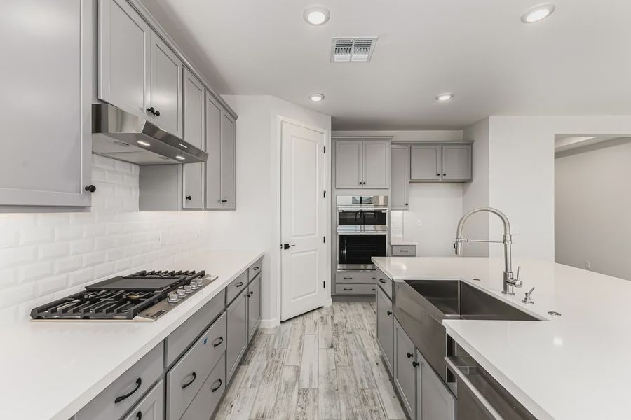 Furnished interior view inside a new home in Forté at Granite Vista, Waddell (Image 7).