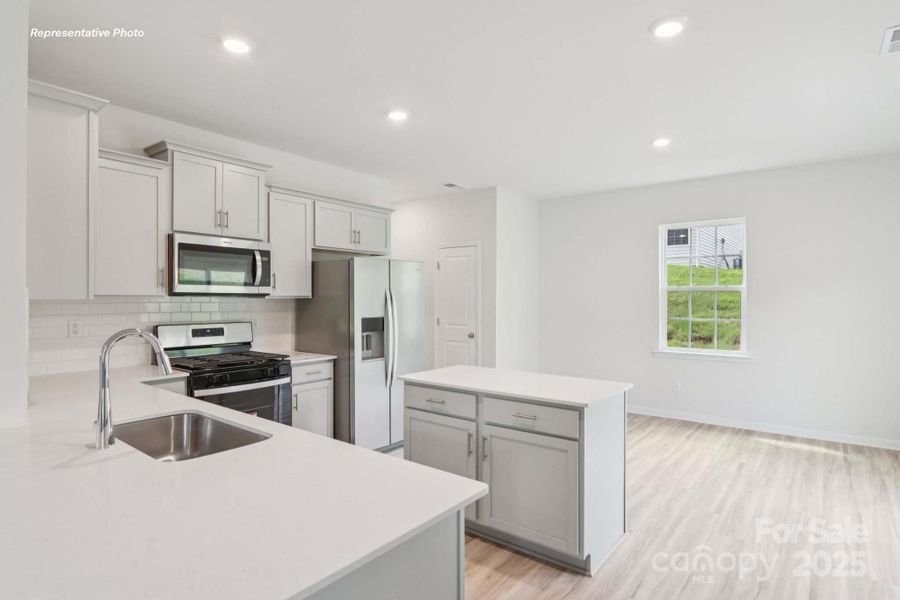 Furnished interior view inside a new home in Cline Village, Conover (Image 4).