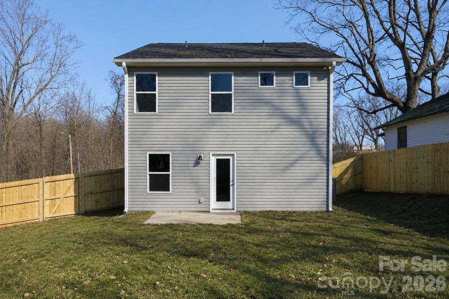 Exterior details and patio area of a home in , Statesville (Image 3).