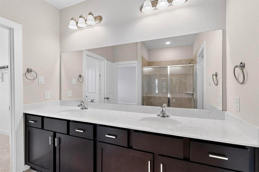 Furnished interior view inside a new home in Solterra Texas, Mesquite (Image 3).