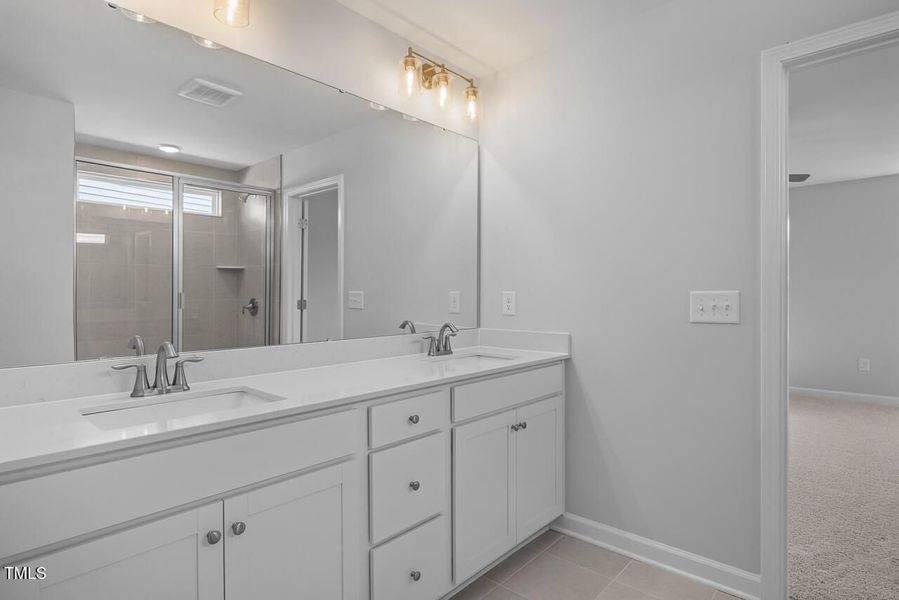 Furnished interior view inside a new home in Woodland Crossing, Zebulon (Image 9).