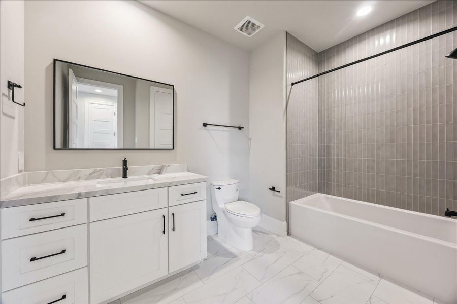 Furnished interior view inside a new home in , Houston (Image 16). Furnished interior view inside a new home in , Houston (Image 16).