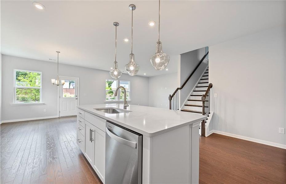 Furnished interior view inside a new home in Hawthorne Ridge, McDonough (Image 10).