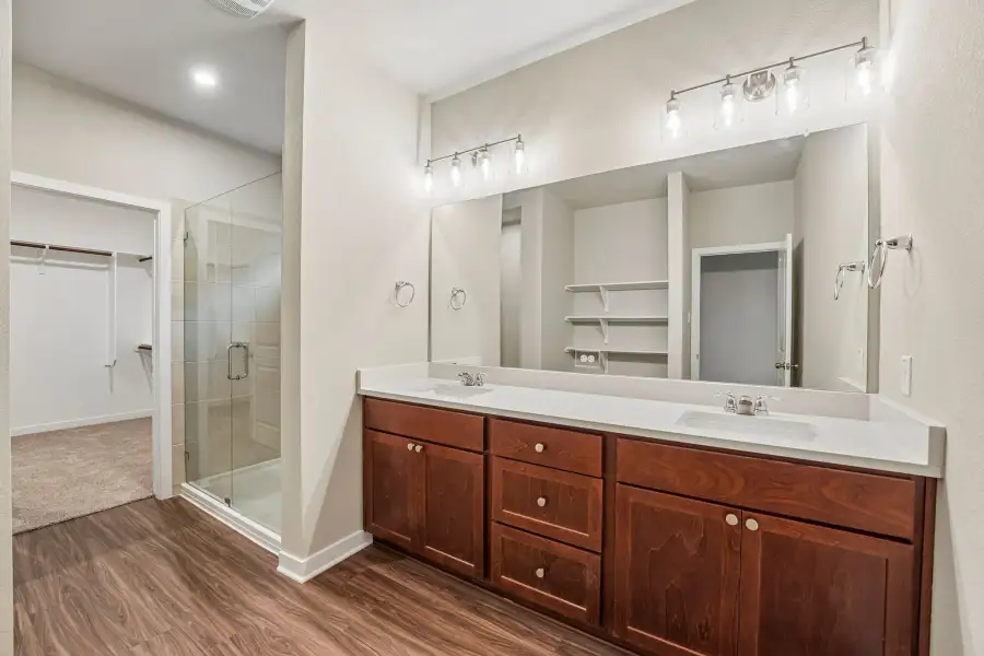 Furnished interior view inside a new home in Hillside Village, Temple (Image 6).