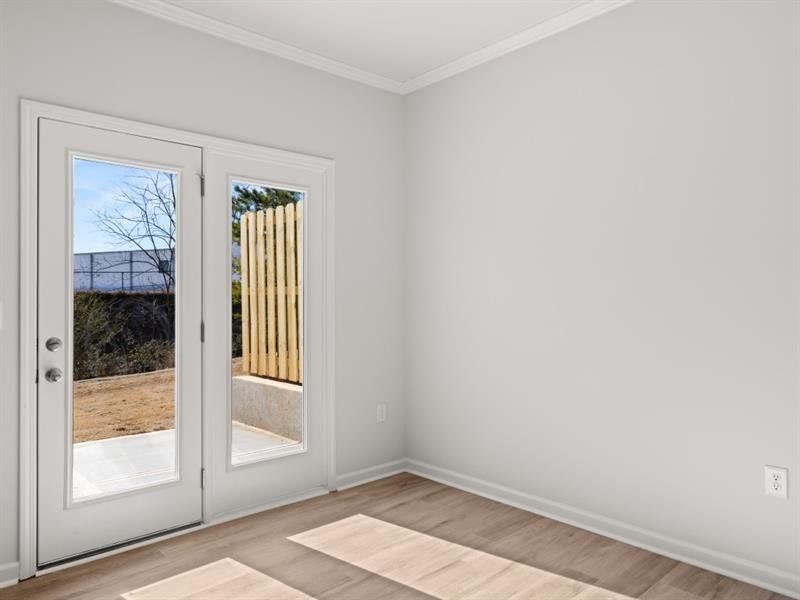 Spacious, unfurnished interior of a new home in Waypoint, Flowery Branch (Image 20).