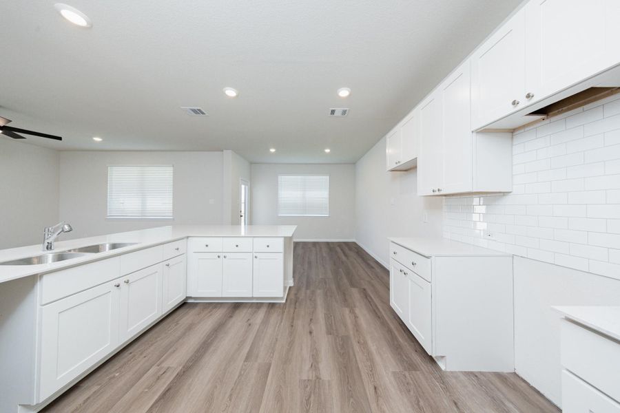 Furnished interior view inside a new home in Bammel Oaks, Houston (Image 11).