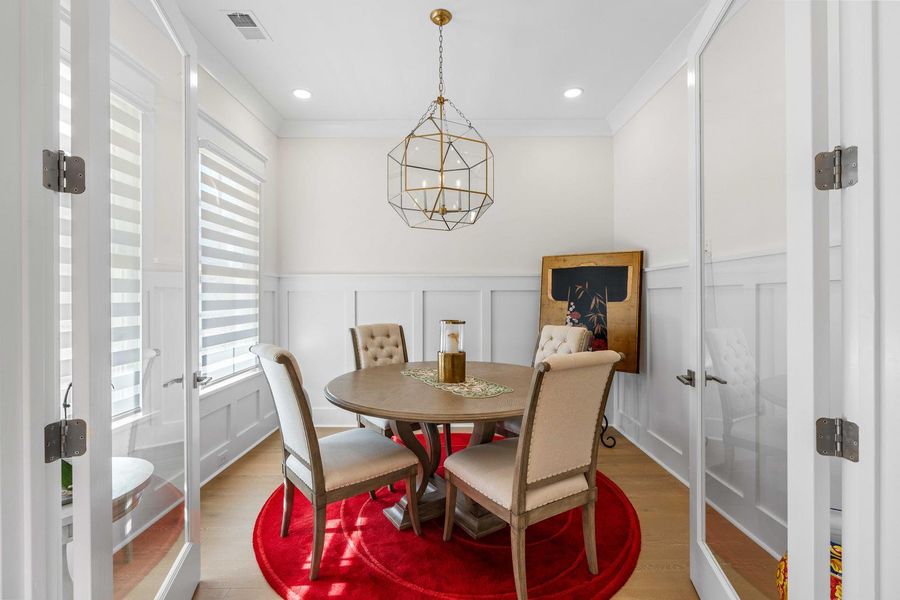 Furnished interior view inside a new home in , Johns Island (Image 35).