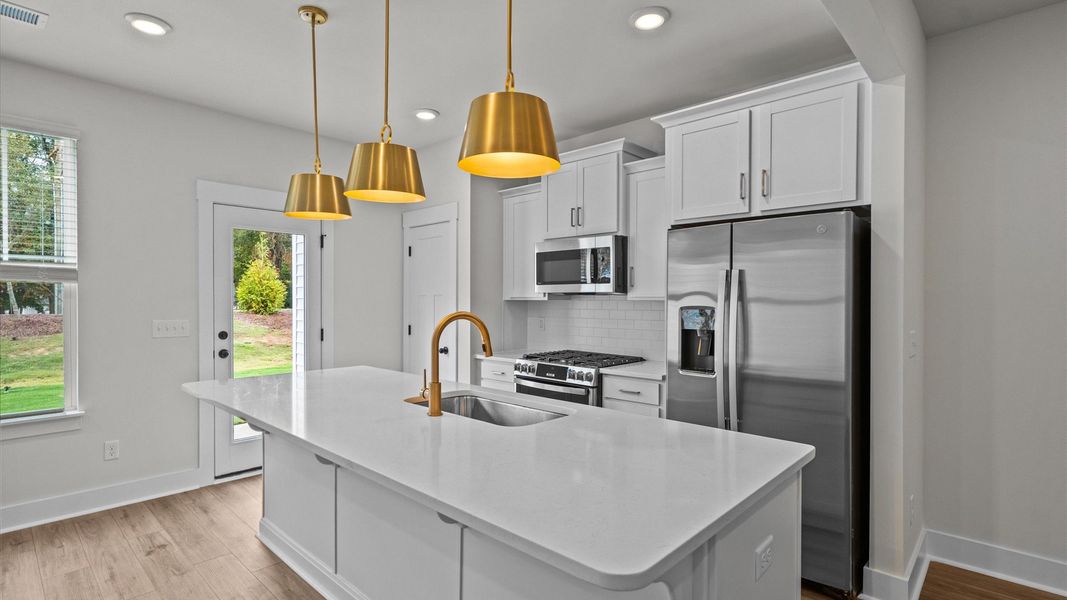 Furnished interior view inside a new home in Ransdell Pointe, Spartanburg (Image 10).