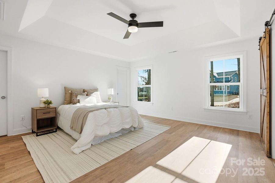 Furnished interior view inside a new home in , Mooresville (Image 35).