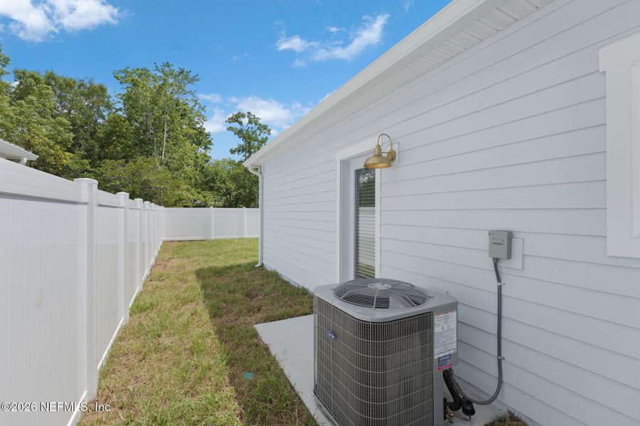 Exterior details and patio area of a home in , St. Augustine (Image 23). Exterior details and patio area of a home in , St. Augustine (Image 23).