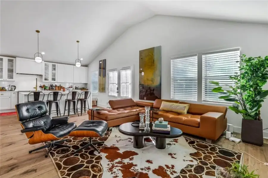 Furnished interior view inside a new home in , Atlanta (Image 14).