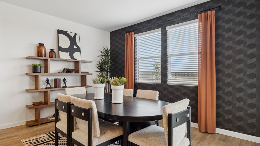 Representative furnished interior of a home built from the Courtland by D.R. Horton in Quail Ranch, San Tan Valley (Image 28).