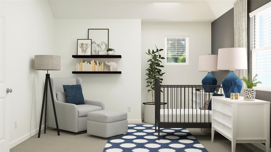 Furnished interior view inside a new home in The Preserve at Rosenberg, Rosenberg (Image 23).