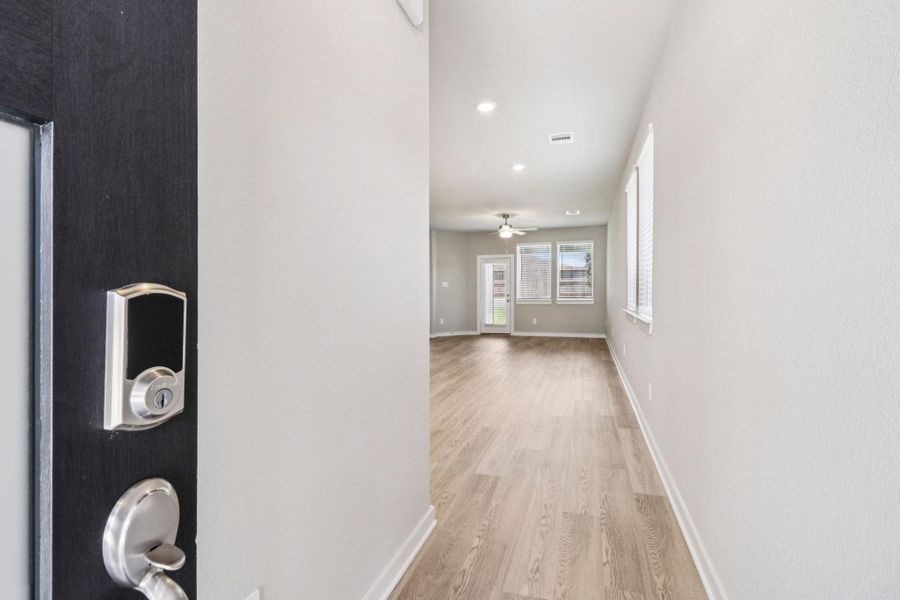 Photo is not of the actual home, but is an inspirational photo of builder’s model home and may depict options, furnishings, and/or decorator features that are not included