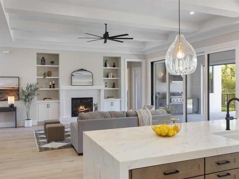 Furnished interior in a model home at Lake Sheen Sound in Orlando (Image 22). Furnished interior in a model home at Lake Sheen Sound in Orlando (Image 22).