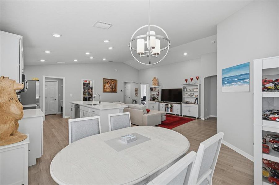 Furnished interior view inside a new home in , Ocala (Image 11).