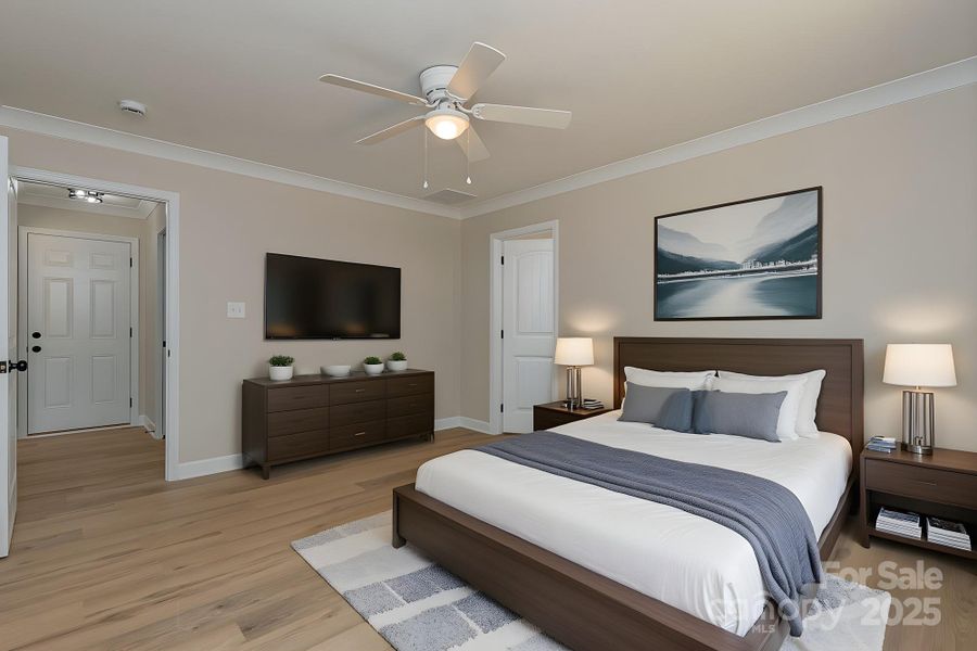 Furnished interior view inside a new home in , Linwood (Image 6). Furnished interior view inside a new home in , Linwood (Image 6).