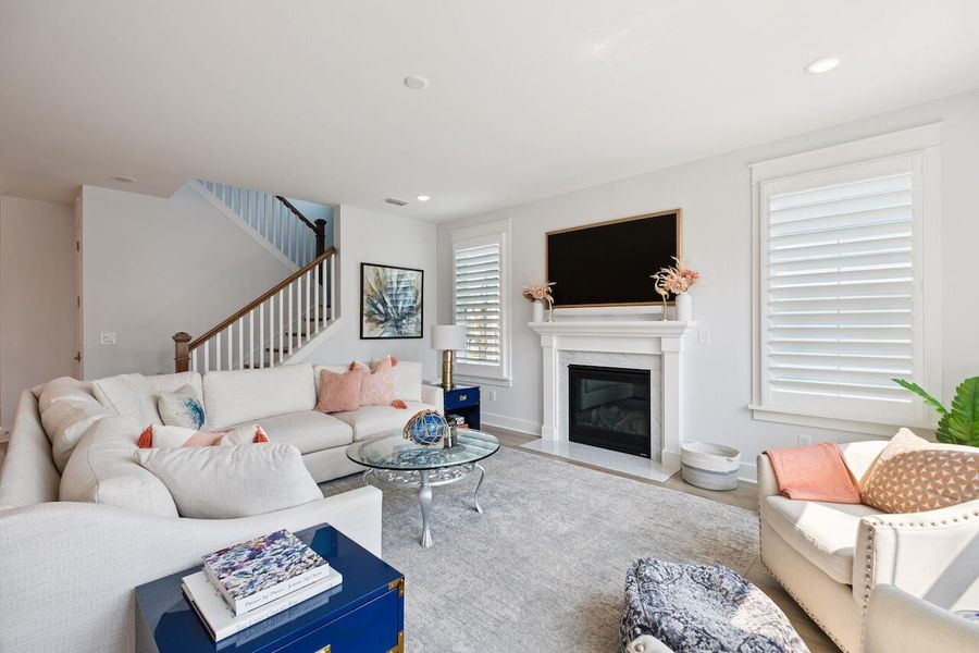 Furnished interior view inside a new home in , Mount Pleasant (Image 7).