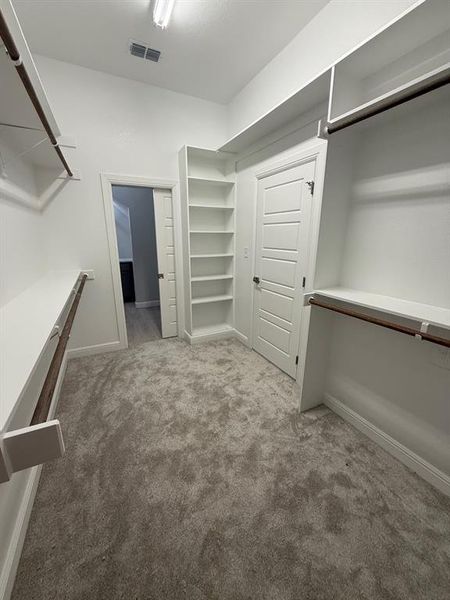 Access your utility room from the closet