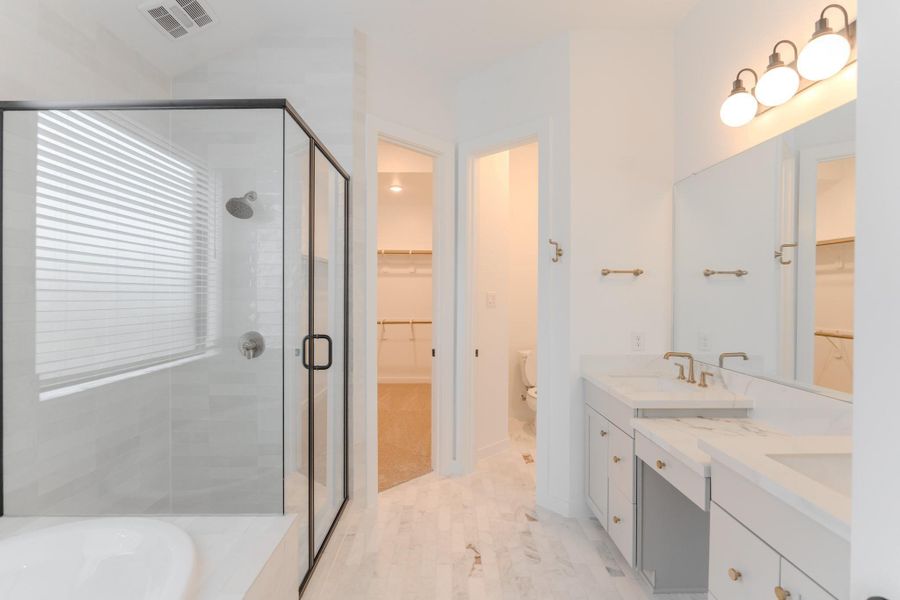 Furnished interior view inside a new home in , Porter (Image 13).