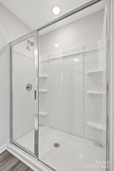 Close-up of interior finishes inside a home in Creekside Cottages, Bessemer City (Image 11).