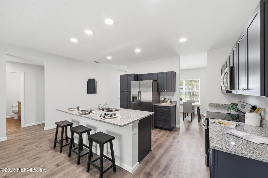 Furnished interior view inside a new home in , Jacksonville (Image 14).